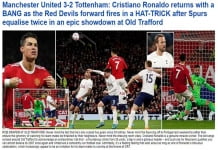MU thắng Tottenham: Báo Anh ngỡ Ronaldo như trẻ lại 15 năm, Roy Keane bảo vệ Maguire