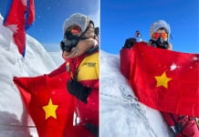 Người Việt chinh phục đỉnh núi Manaslu cao 8.163 m