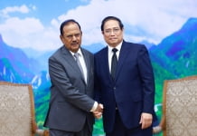 Thủ tướng Phạm Minh Chính tiếp Cố vấn An ninh quốc gia Ấn Độ