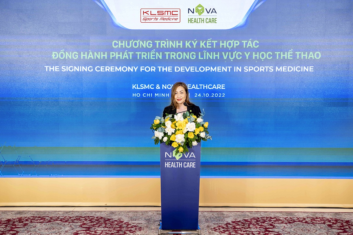 Nova Healthcare và KLSMC hợp tác phát triển Trung tâm Y học thể thao tại Việt Nam